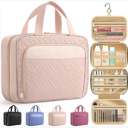 Large Travel Cosmetic Bag with Waterproof Hanging Hook thumbnail