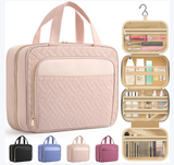Large Travel Cosmetic Bag with Waterproof Hanging Hook