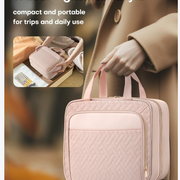 Large Travel Cosmetic Bag with Waterproof Hanging Hook thumbnail