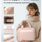 Large Travel Cosmetic Bag with Waterproof Hanging Hook thumbnail