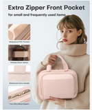 Large Travel Cosmetic Bag with Waterproof Hanging Hook
