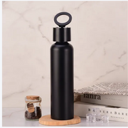 Vacuum Insulated Water Bottle with Phone Holder Lid thumbnail