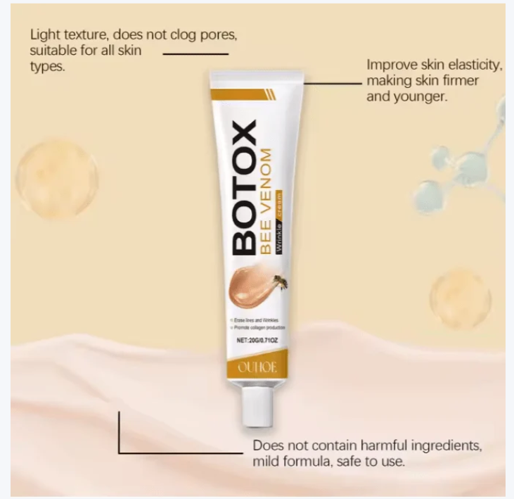OUHOE Bee Venom Botox Wrinkle Cream 20g