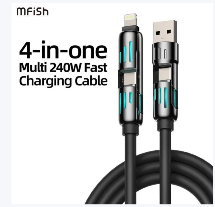 4-in-1 Multi USB Charging Cable
