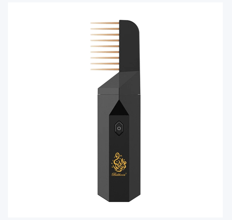 Bishkoor Electric Hair Bakhoor Comb – Portable Incense Burner